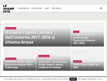 Tablet Screenshot of leshampiste.com